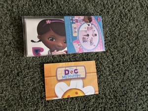 Doc McStuffins Wall Stickers And Growth Chart NIB