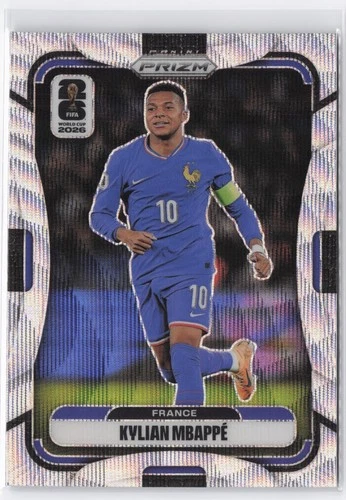 2026 Panini Prizm FIFA World Cup #40 Kylian Mbappe Wave