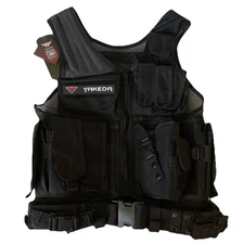 Yakeda Tactical Vest Military Equipment Supplies Carrier Combat Training