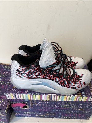 Air Jordan Men's White Black Pink Grey Blue Ice Nike Basketball Zion US Size 10