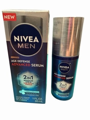 Men s Nivea Age Defense Advanced Serum! New! Reduces dark spots and wrinkles!