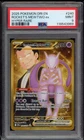 2025 Pokémon Destined Rivals Team Rocket's Mewtwo ex 240/182 PSA 9