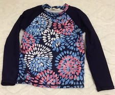Grace Karin Girls Rash Guard Swim Top Size 8 BIN AJ 