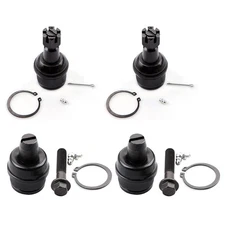 4x Upper Lower Ball Joint Set Kit Fits 1992-13 Ford E-250 350 450 Super Duty
