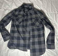 lee Black flannel shirt Size: M