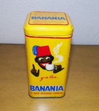 Ancienne Boîte BANANIA métal  500 gr