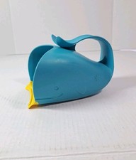 Baby Bath Rinse Cup Waterfall Rinser Blue Whale Shape