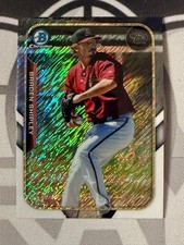 2014 Bowman Chrome Braden Shipley MINI Refractor #FFM-BS Shimmer