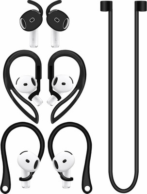 Anti-Slip Set for Airpods 4 Silicone Adjustable Ear Hook Ergonomic Design Wings