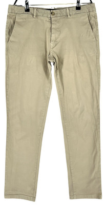 Scotch & Soda Men Stuart Stretch Straight Pant Trousers Size W32 L32