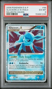 英語版】グレイシアlv.X / Glaceon LV.X #98 PSA 7 Glaceon Lv X | eBay