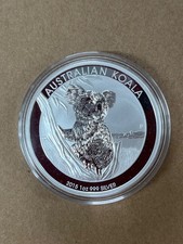 2015 Australian $1 1oz Koala .9999 Fine Silver Coin dollar Capsule UNC RARITY