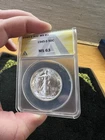 1945 S WALKING LIBERTY HALF DOLLAR MS63 ~ FREE SHIPPING