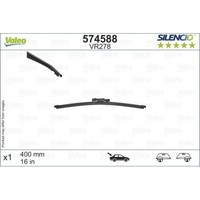 1X Wischblatt Valeo 574588 Passend FüR Fiat Nissan Opel Renault Vauxhall