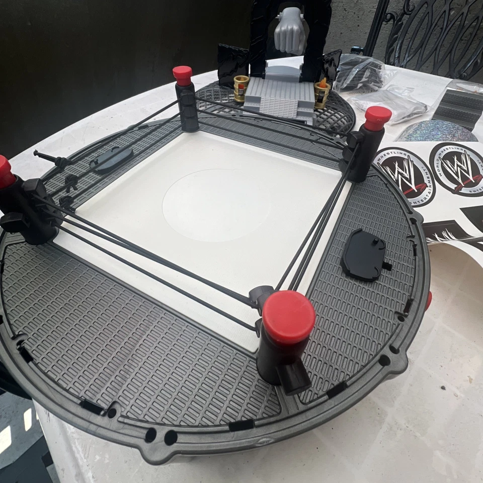 Jacks Pacific WWE 2008 Micro Aggression Elimination Chamber Arena - NEW - Image 4 of 4