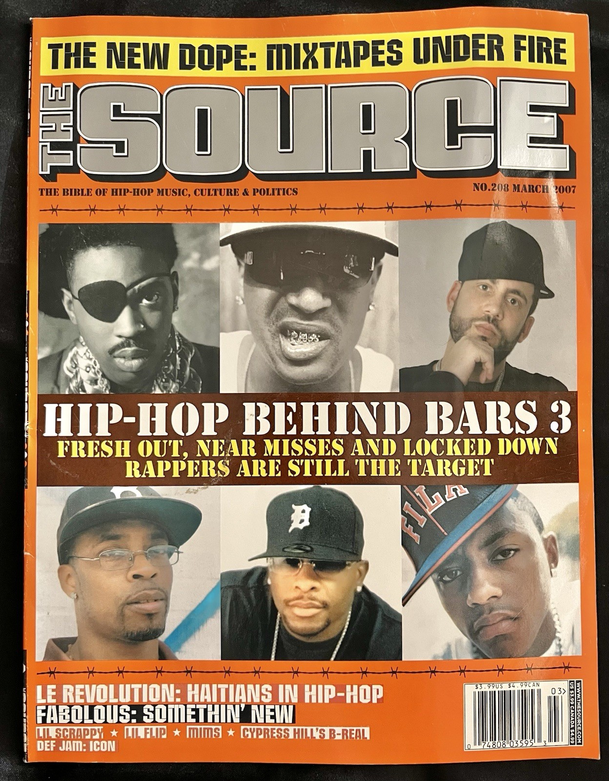 The SOURCE Magazine March 2007 #208 Hip Hop Music, Culture Politics Collectible