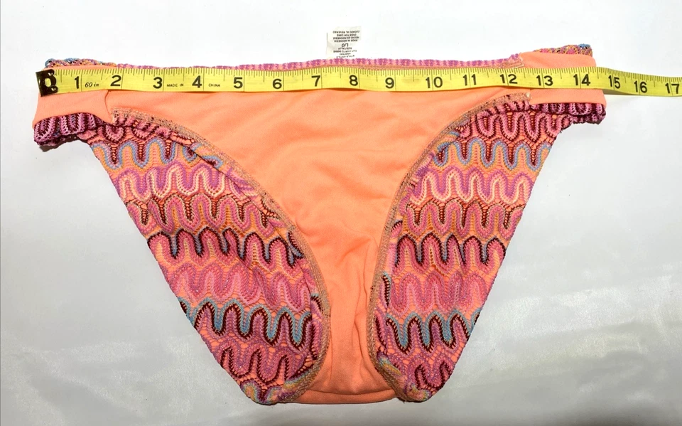 Hobie Sparkle Halter 2 Piece Swimsuit Tankini Top & Bikini Bottom Women's SZ L - Image 4 of 4