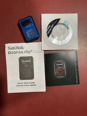 #ad SanDisk Sansa Clip 4GB Digital Media MP3 Player Black Parts $17.67