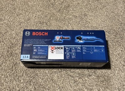 New Bosch GWX13-50 X-LOCK Professional 5'' High Performance Corded Angle Grinder