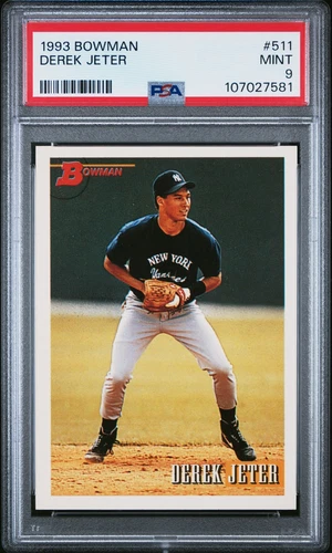 1993 Bowman #511 Derek Jeter PSA 9
