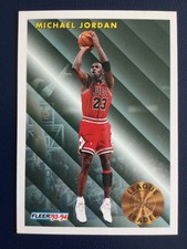 93-94 Fleer League Leaders Micheal Jordan #224 Chicago Bulls 