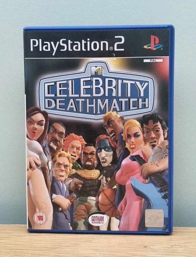 Celebrity Deathmatch (Sony PlayStation 2, 2003) PS2 PAL Game with Manual