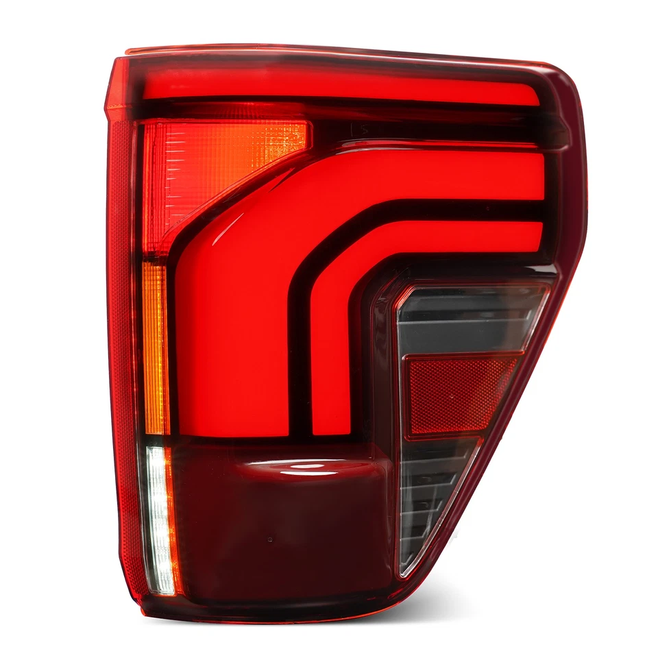 Halogen Upgrade LED Tail Lights For 2021-25 Ford F-150 Left+Right W/O Blind Spot Foto 4 de 4