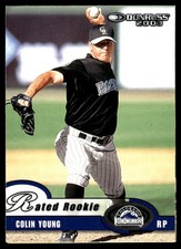 Colin Young 2003 Donruss #47 Rockies MLB READ FREE SHIPPING AutographDen