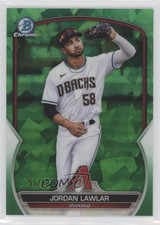 2023 Bowman Sapphire Edition Chrome Prospects Green 55/60 Jordan Lawlar 0i5v