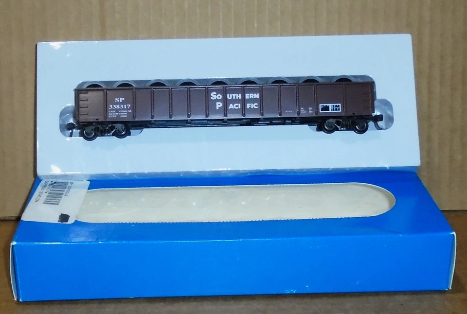 : E & C Shops HO .. "Southern Pacific Smooth Side Mill Gondola #338317 w/ Load" - Image 4 of 4