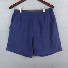 Rhone Performance Shorts Mens Medium Lined Athletic Workout Gym Navy Blue