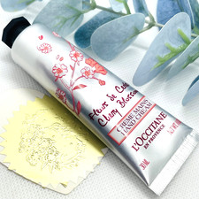 L'OCCITANE 🦋 Cherry Blossom Hand Cream 30ml - NEW - FOIL SEAL Gift 🎁