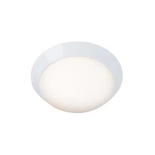 Access Lighting Cobalt Dimmable LED Flush Mount, White/Opal - 20624LEDDLP-WH-OPL