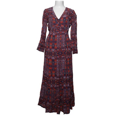 Ba&sh, Maxikleid, Größe: M, model: 1e23dary, Blau/Rot/Mehrfarbig, Viskose #4yB