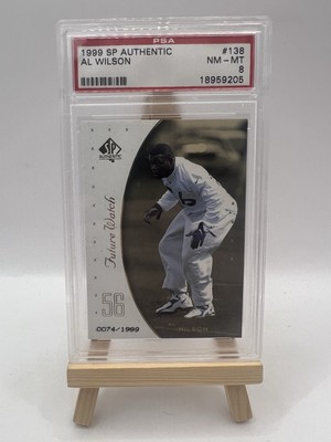 1999 SP Authentic Future Watch /1999 Al Wilson #138 Rookie RC PSA 8 NM/MT