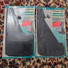 Vtg Power Flow Premier Fit 2 Splash Guards Unbranded Sz B New 1998 Mud Flaps