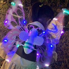 Glowing Wing Elf Wing Role Play Girl Fairy Angel Wing Birthday Party Decoration