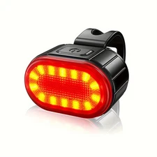 Bicycle Light USB Charging Waterproof, Headlight, Rear Tail Warning Light