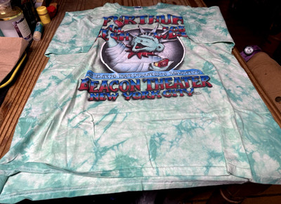 Further Phil Lesh Bob Weir 2012 Beacon Theater, NYC Run T-Shirt GRATEFUL DEAD!