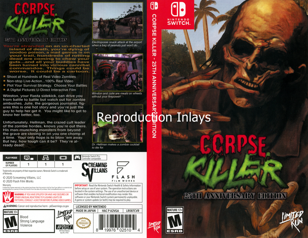 Nintendo Switch Corpse Killer - 25Th Anniversary Edition