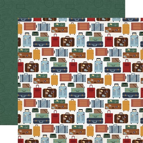 KIT COLECCIÓN ECO PARK - LET GO TRAVEL - 12"X12" - 12 HOJAS + PEGATINAS - Imagen 2 de 14