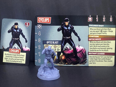 CMON - Kickstarter - Marvel Zombies Zombicide - Enemy Super Heroes - Cyclops