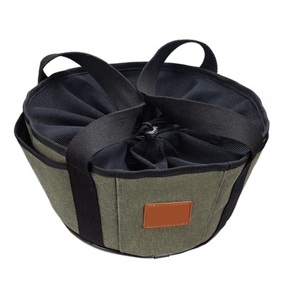 Portables Dutch Oven Storage Bag Large Capacity Tableware Storage Handbag