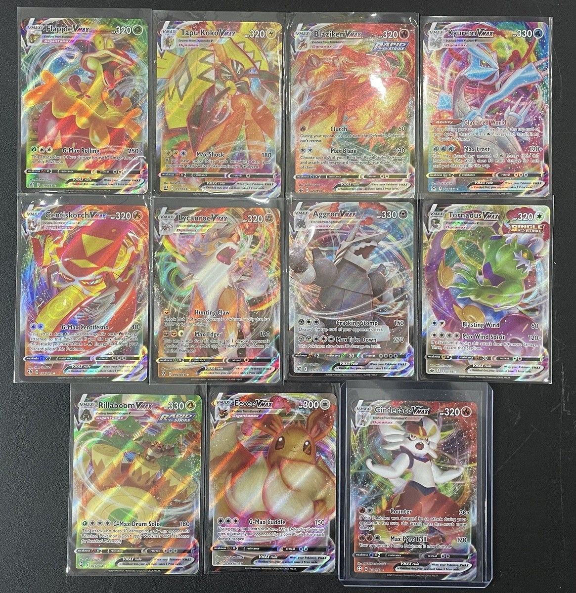 Pokémon Vmax Cards Lot Of 11 Pokémon Cards | eBay Pokémon Vmax Cards Lot Of 11 Pokémon Cards | eBay