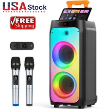 JYX Bluetooth Speaker Karaoke Machine Large Party Speaker For Christmas/New Year