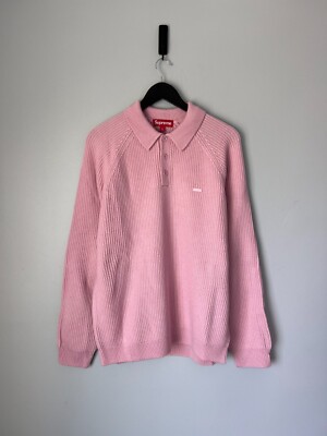 supreme small box logo pink