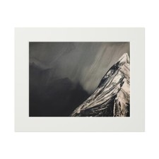 Art Print, Mountain Art, Cabin Art, Rustic Art, Nature Art, Mountain Painting