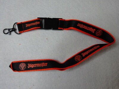 Jägermeister Schlüsselband mit exklusivem Metallverschluss +OVP+