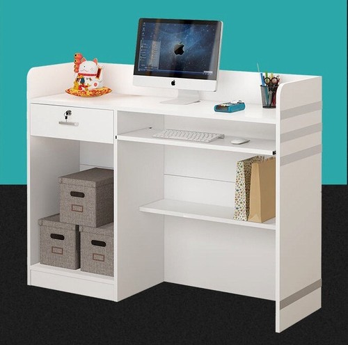 Impressions Reception Office Desk Counter with Shelves - AU STOCK - Picture 11 of 14