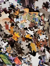 Puzzle Pieces Miscellaneous Random Lot of 100 for Crafts Scrapbooking Autism